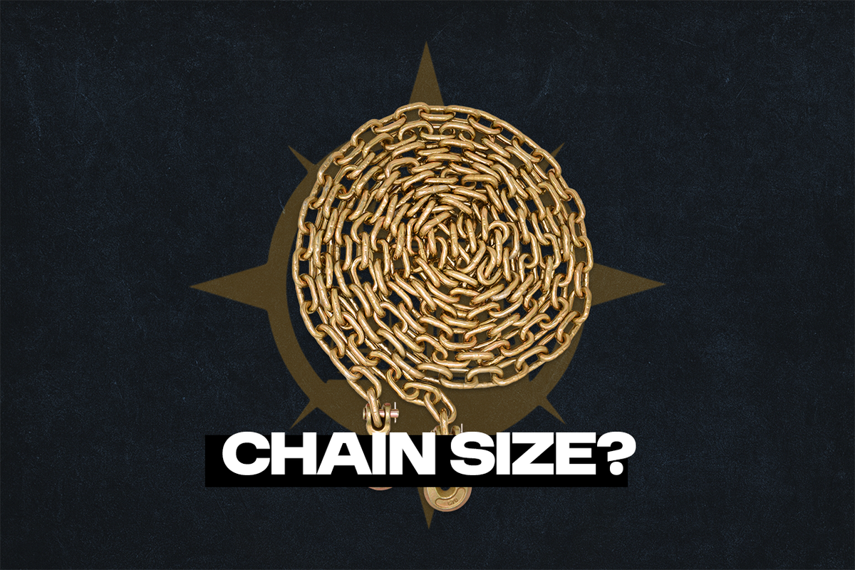 How to Choose the Right Chain Size for Flatbed Cargo Securement