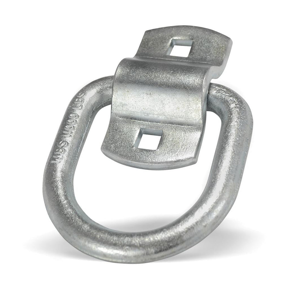 Bolt-On D Ring with Clip 1/2 in.