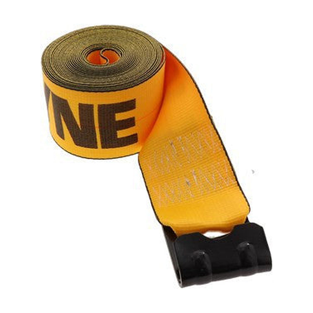 Kinedyne Winch Strap with Flat Hook 4" x 30'