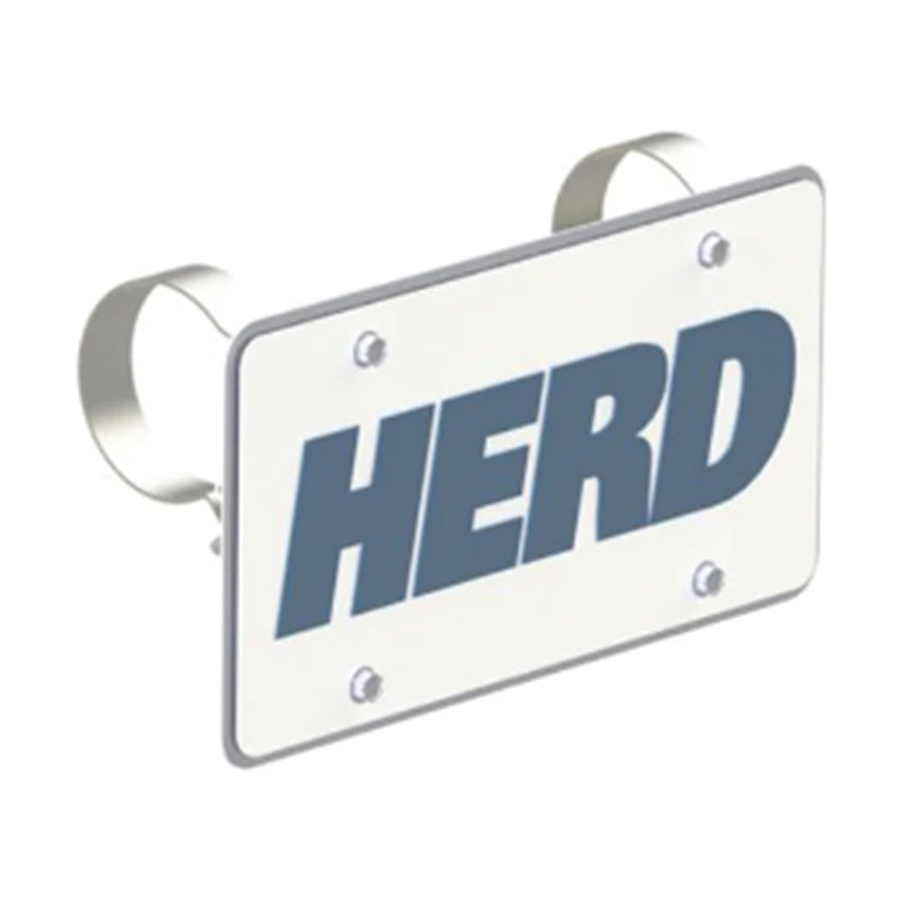 HERD License Plate Holder – HeavyDuty Truck & Commercial Vehicle Mount