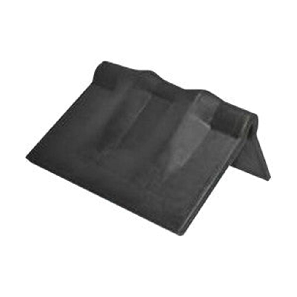 Rubber-Backed Steel Corner Protector 6"