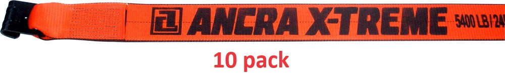 Ancra X-Treme 4" x 30' Winch Strap with Flat Hook