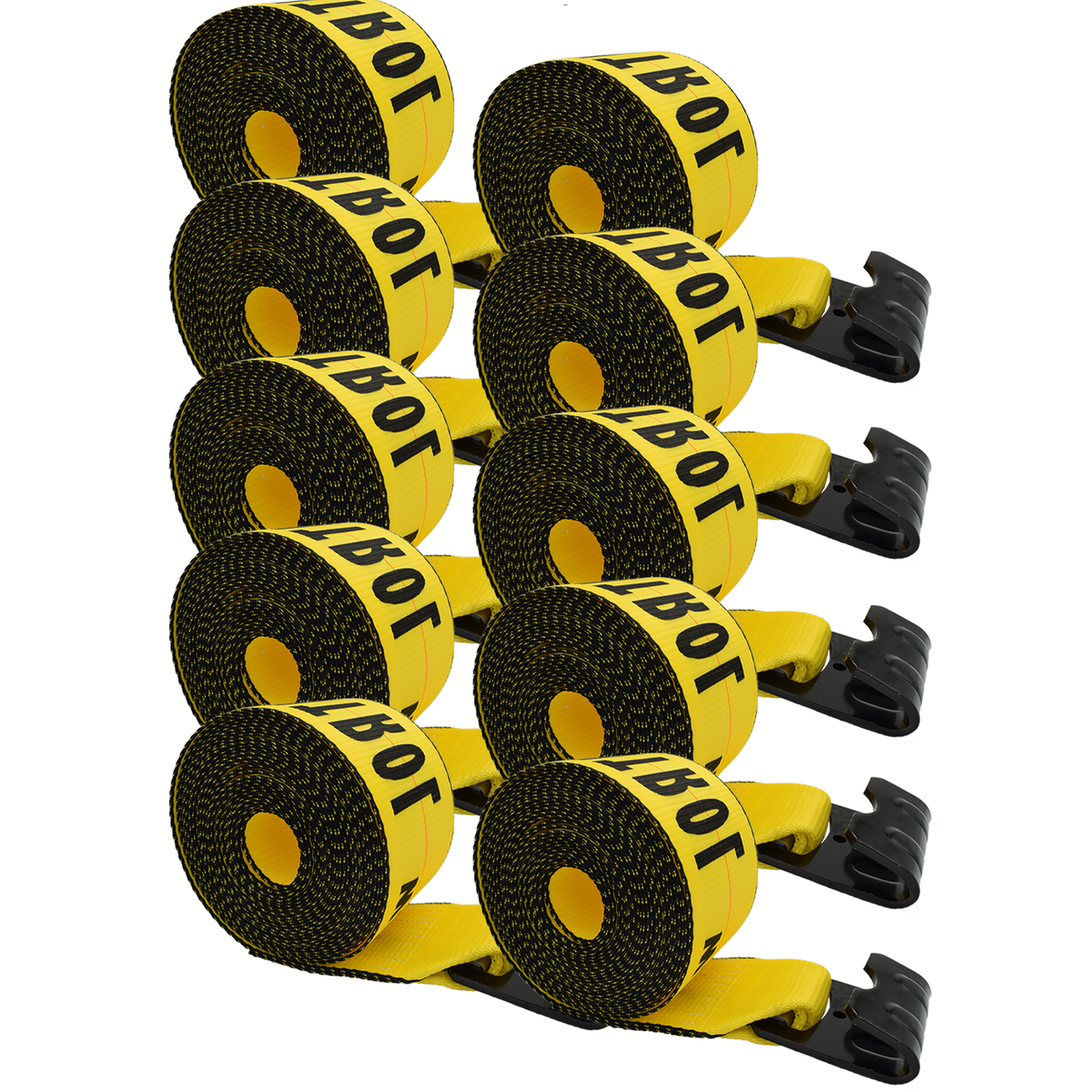 Winch Strap with Flat Hook 4" x 30' 