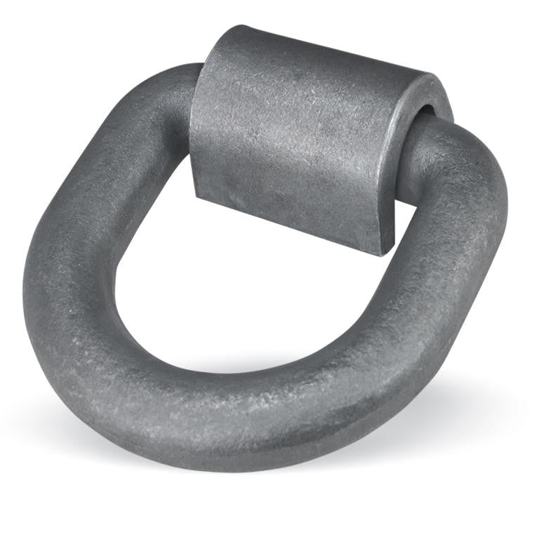 Weld-On D-Ring 1" with Clip – 5" x 5"