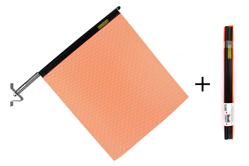 Quickmount Orange Flag Kit with Mounting Bracket