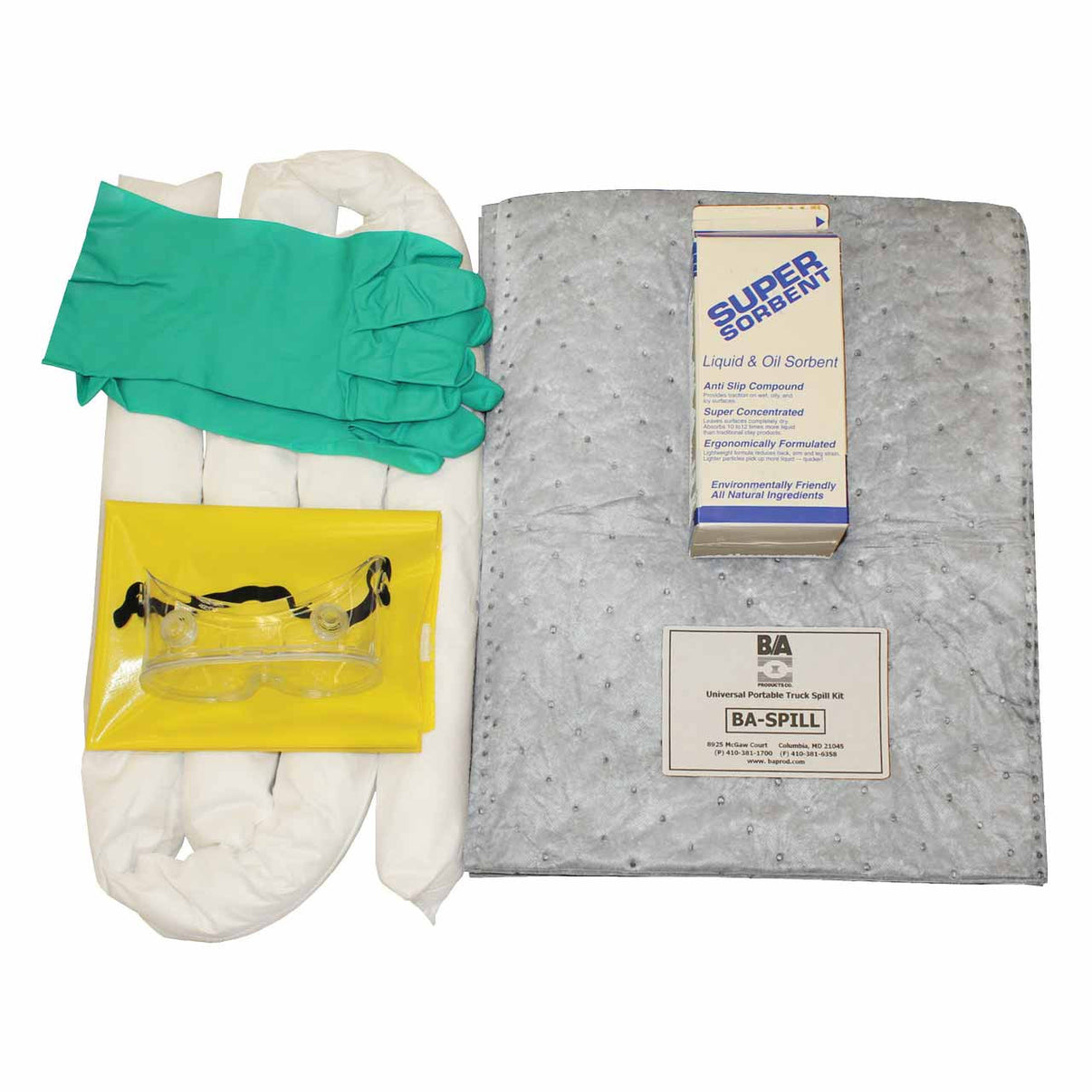 Deluxe Universal Spill Kit (B/A Products Co. - Spill)