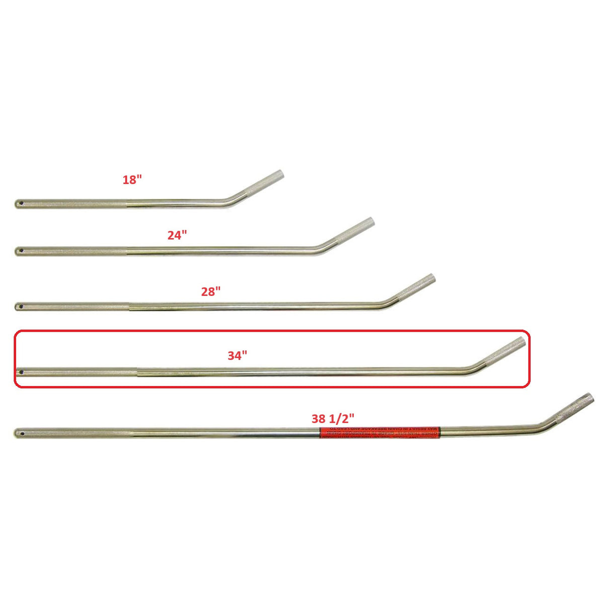 34-Inch Winch Bar BA-WB-34 – Heavy-Duty Strap Truck Tool