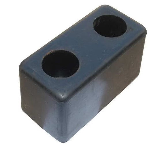 Heavy-Duty Rubber Trailer Bumper