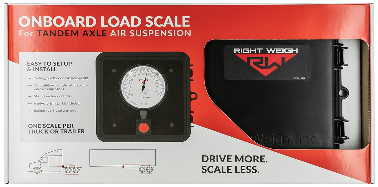 Right Weigh 310-54-RK Onboard Load Scale Kit – Tandem Axle