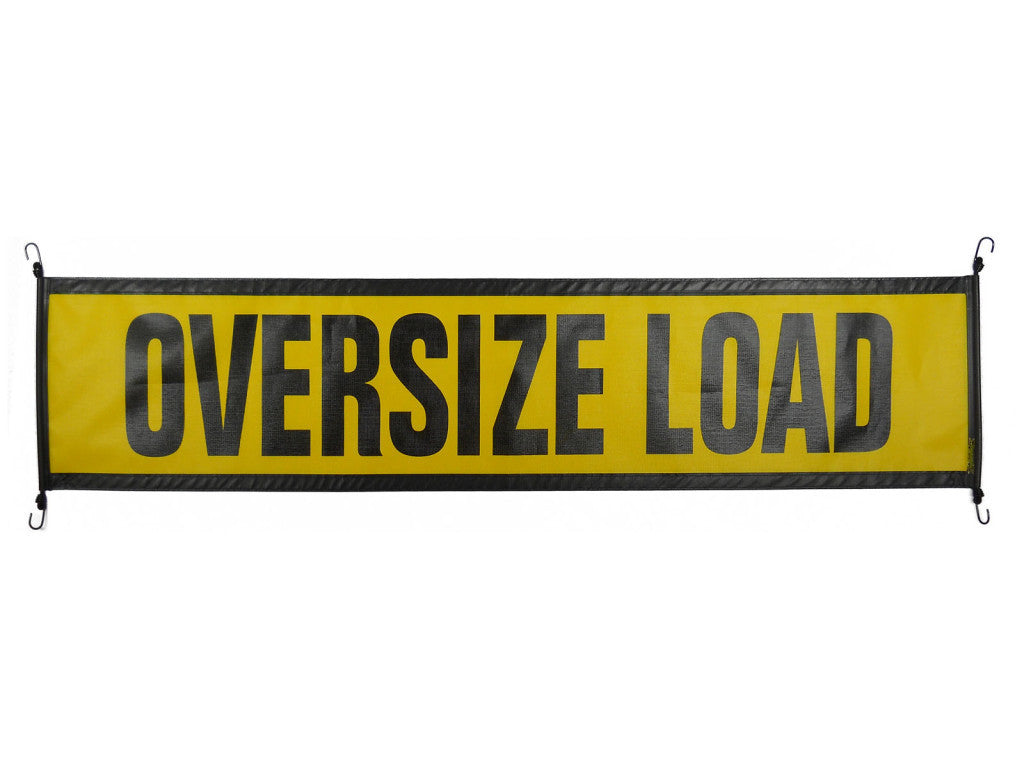 EZ Hook Oversize Load Sign – 18" x 84" Oversize Load Sign