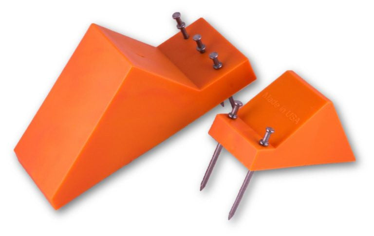 8" Pipe Chock Heavy-Duty Plastic Pipe Chock 8" 
