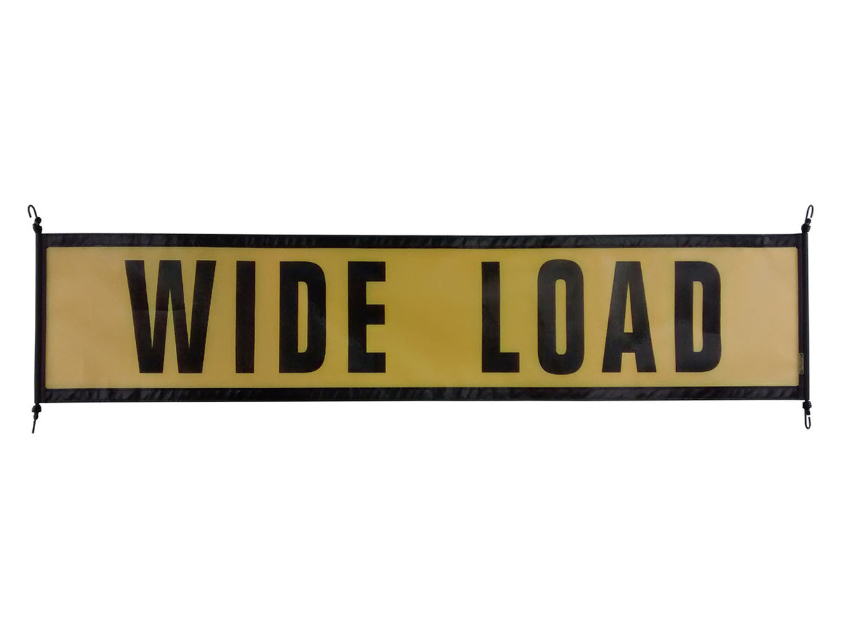 EZ Hook Wide Load Sign – 18" x 84" Wide Load Signs